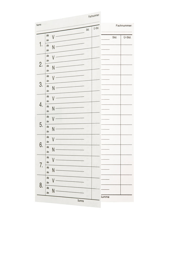 Stempelkarte Nr. 1075 Schema 3a